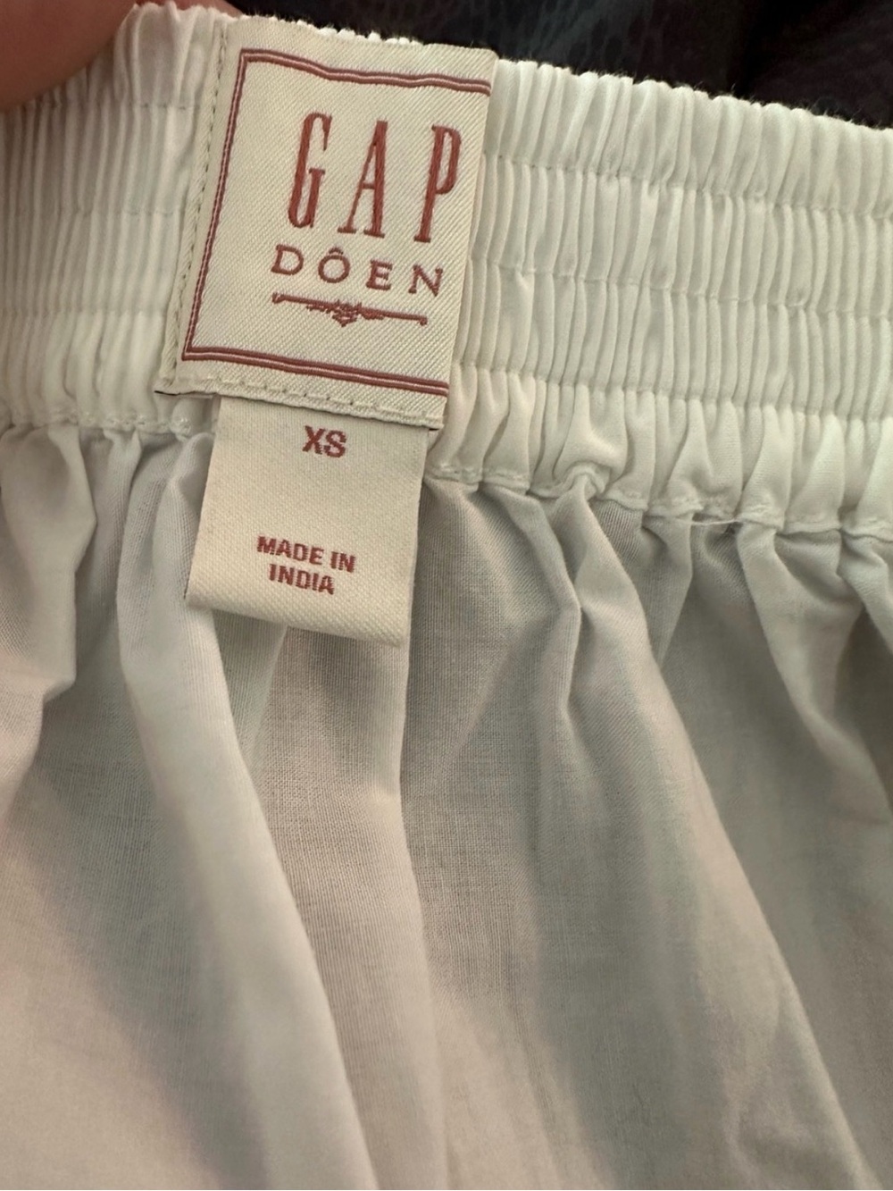 Gap × DÔEN Eyelet Midi Skirt size XS - Picture 6 of 6
